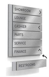 Wayfinding Signage (Flat Mount)